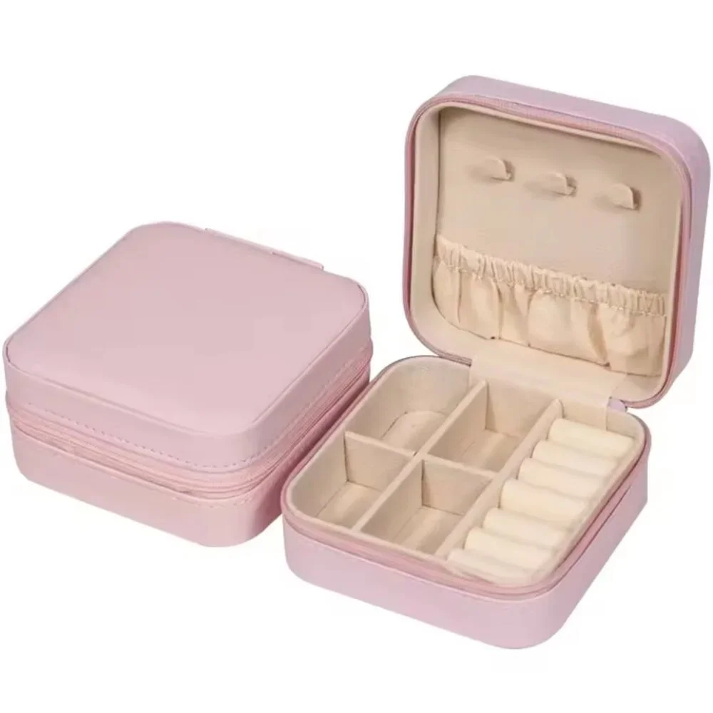 New Jewelry Box Portable Travel Jewelry Case
